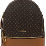 Mochila Couro Classe Couro Feminina  Monograma ref.2425