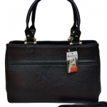 Bolsa Couro Romana Preta