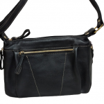 Bolsa Couro Romana ref. 2225 Preta