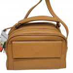 Bolsa Couro Romana ref. 2570 Mostarda