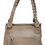 Bolsa Couro Audácia ref. 2264 Bege Claro