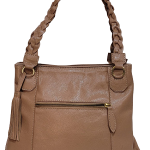 Bolsa Couro Audácia ref. 2264 Bege Escuro