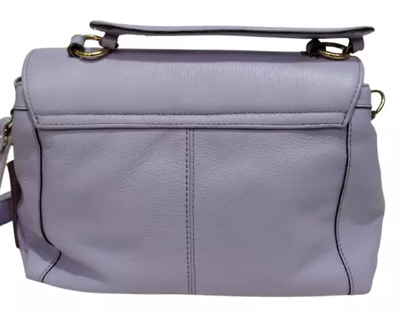 Bolsa Couro Audácia ref. 1080 Lilás - Imagem 2