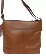 Bolsa Couro Audácia ref. 6885 Caramelo - Imagem 2
