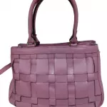 Bolsa Couro Audácia ref. 7352 Fúcsia